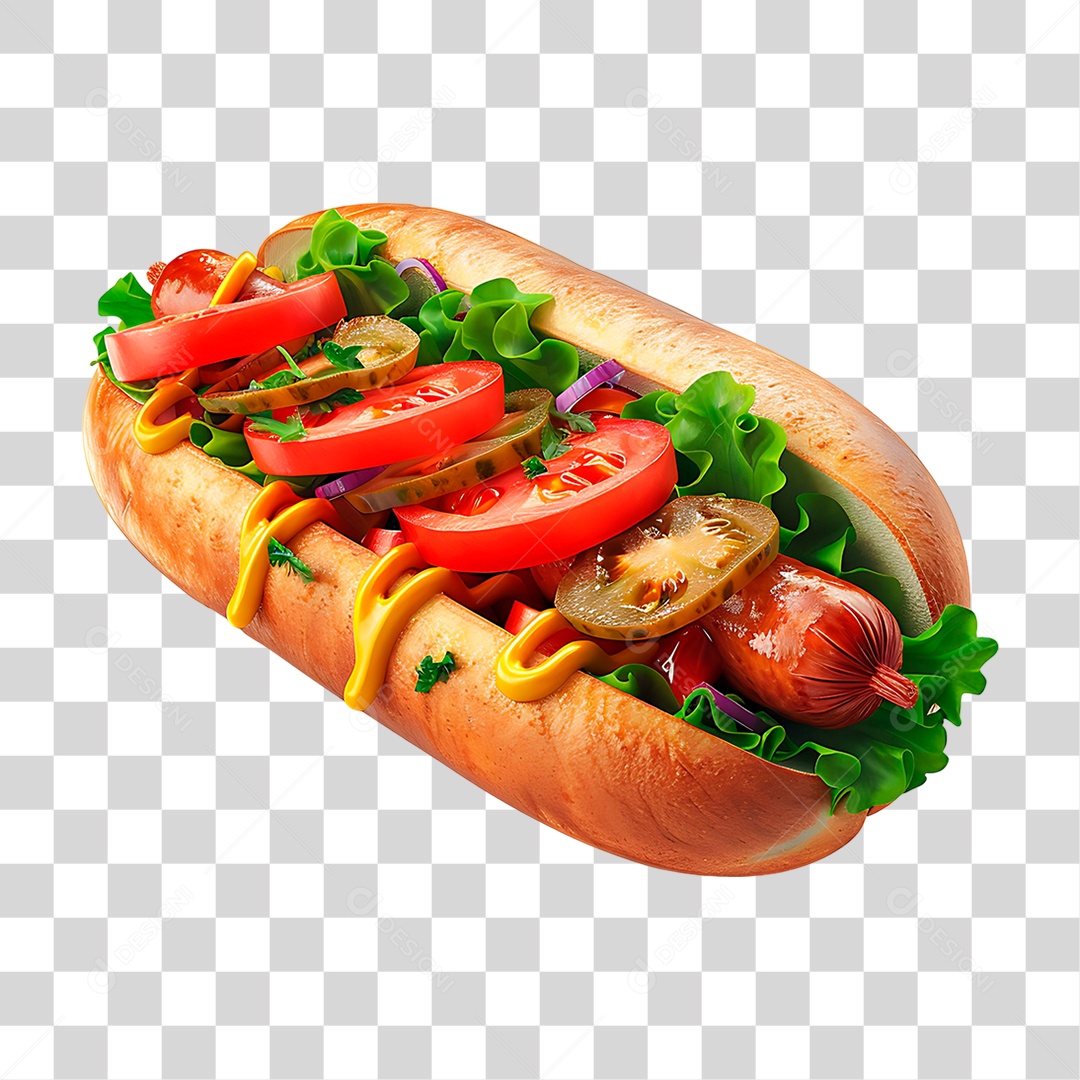 Cachorro Quente PNG Transparente