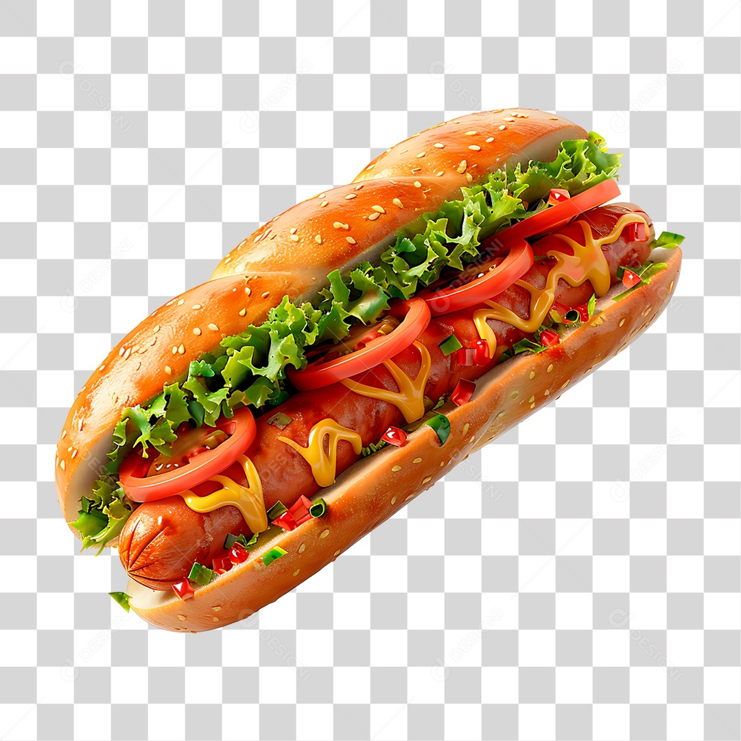 Cachorro Quente PNG Transparente