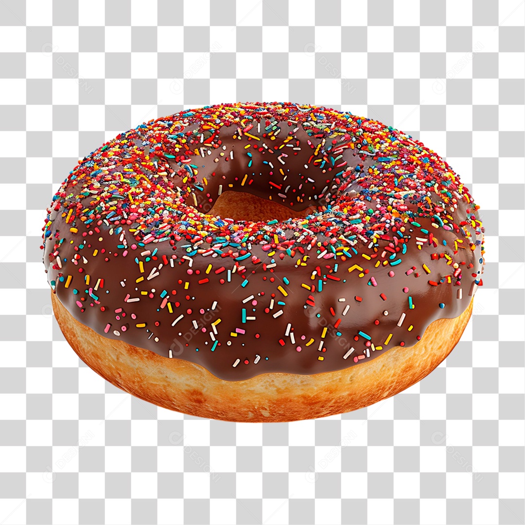 Rosca de Chocolate PNG Transparente
