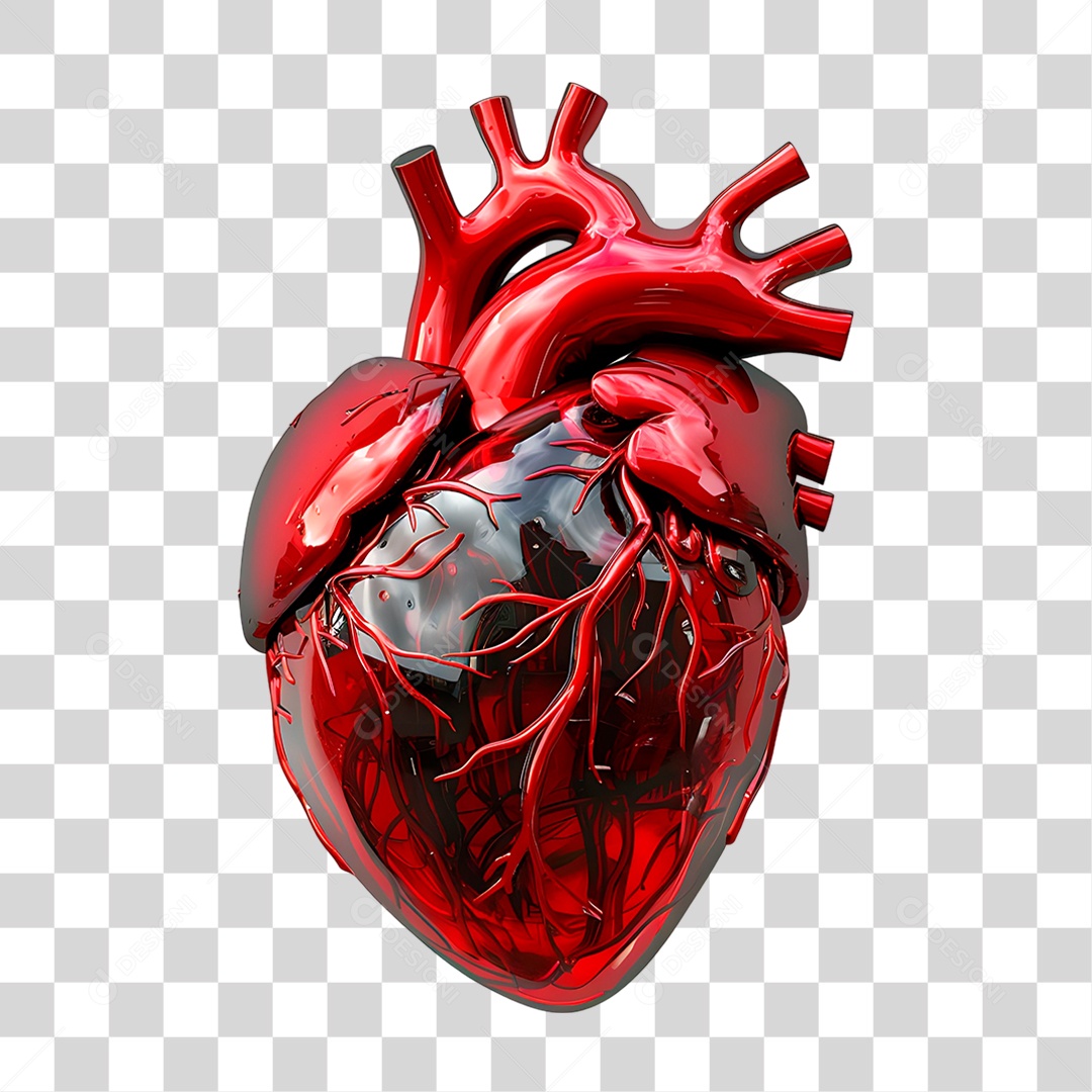 Coração Humano PNG Transparente