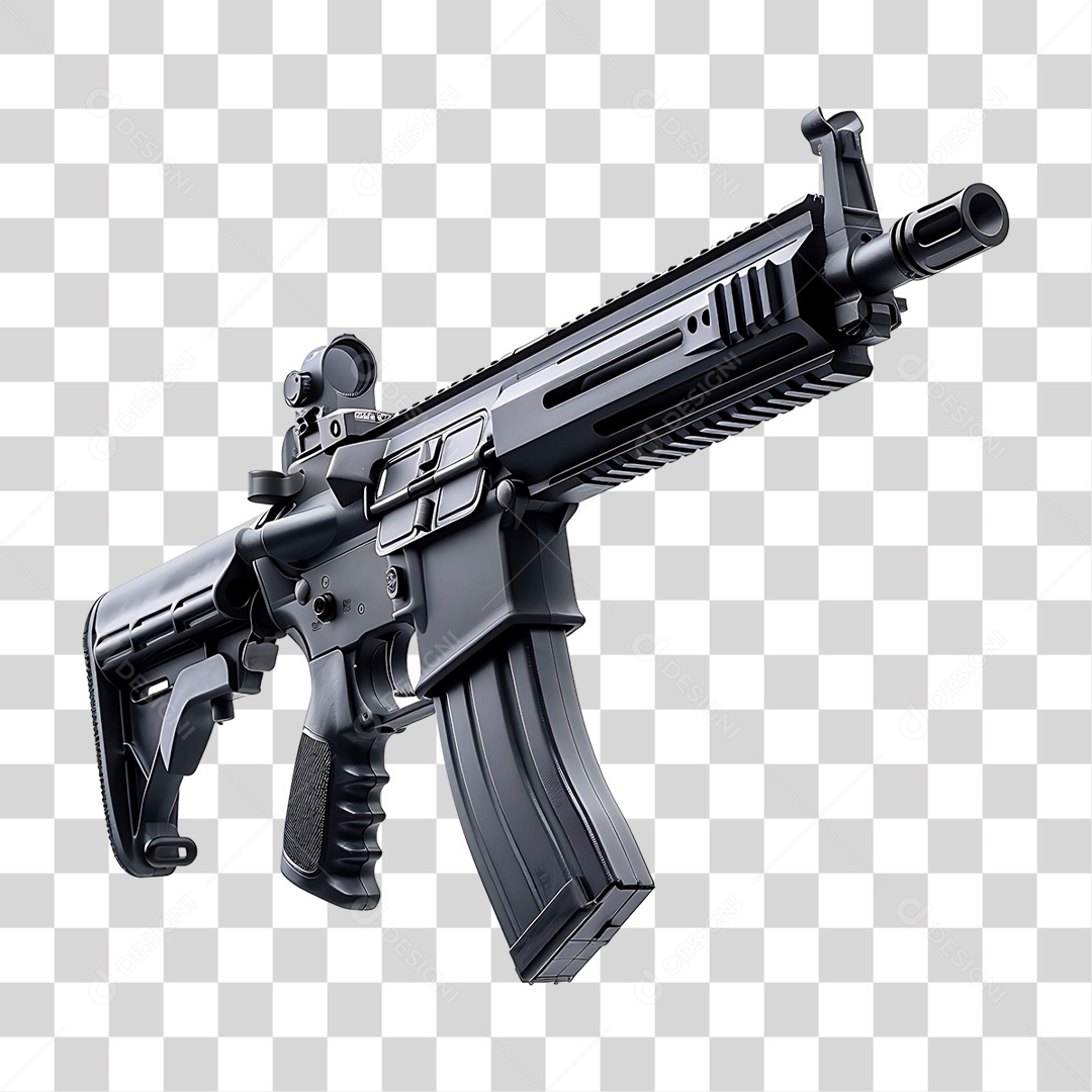Arma M4 PNG Transparente