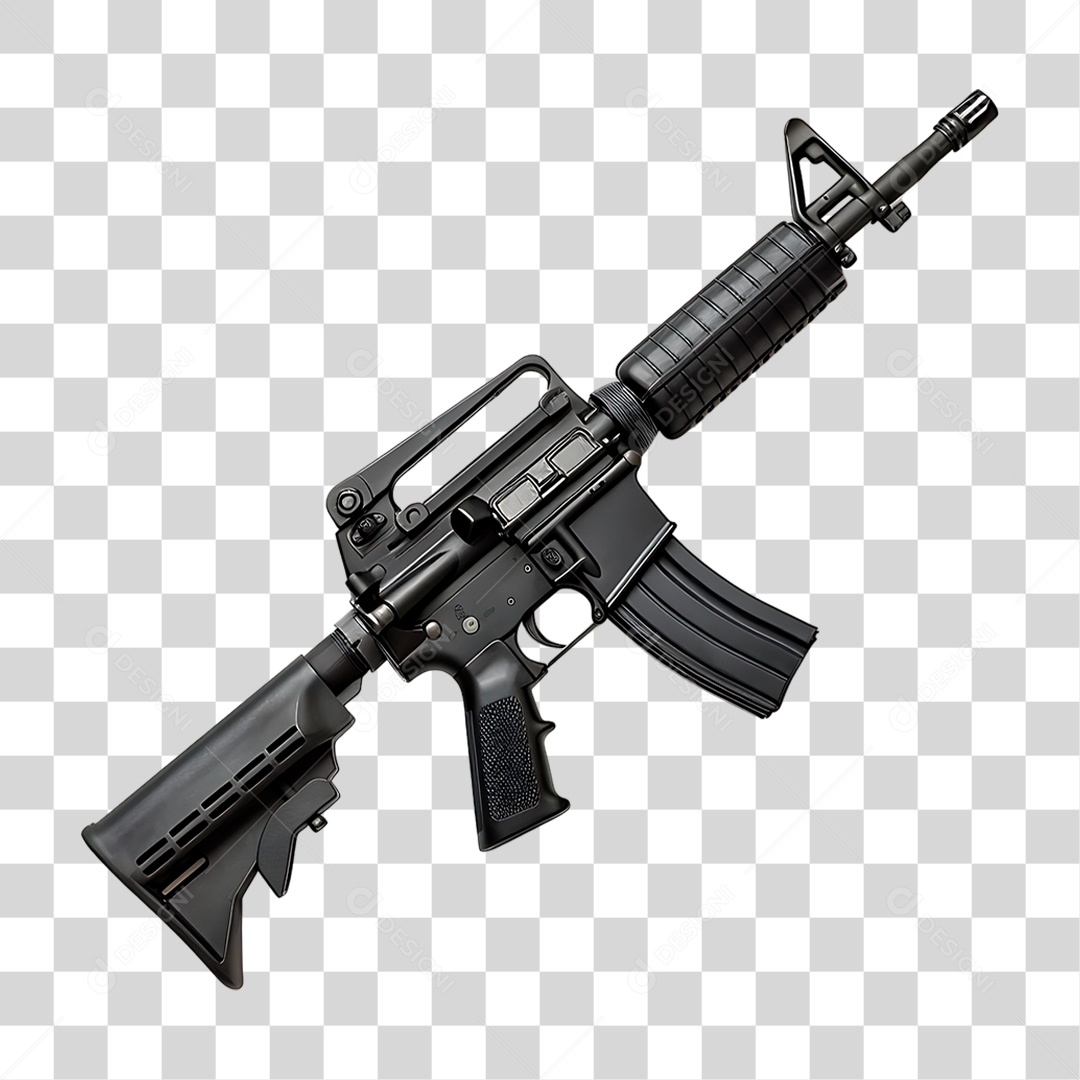 Arma M4 PNG Transparente