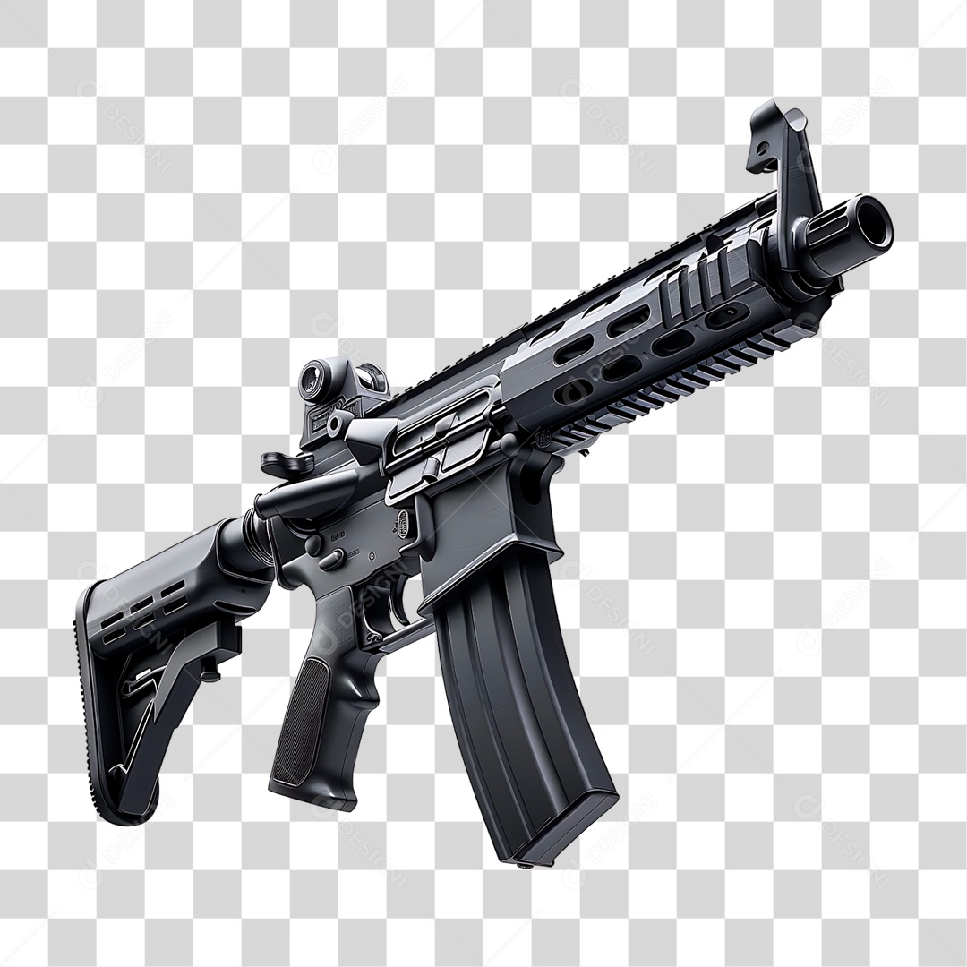 Arma M4 PNG Transparente