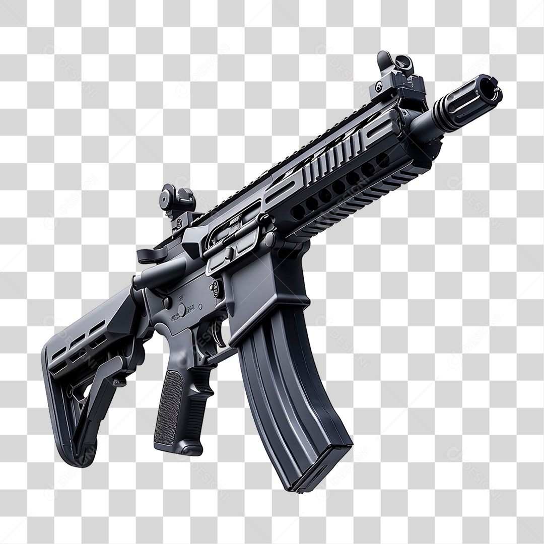 Arma M4 PNG Transparente