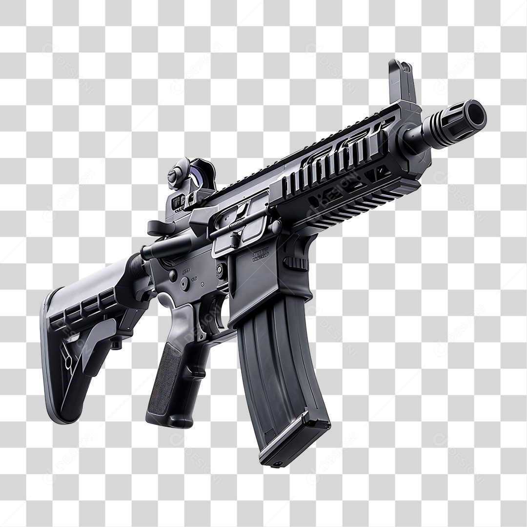 Arma M4 PNG Transparente