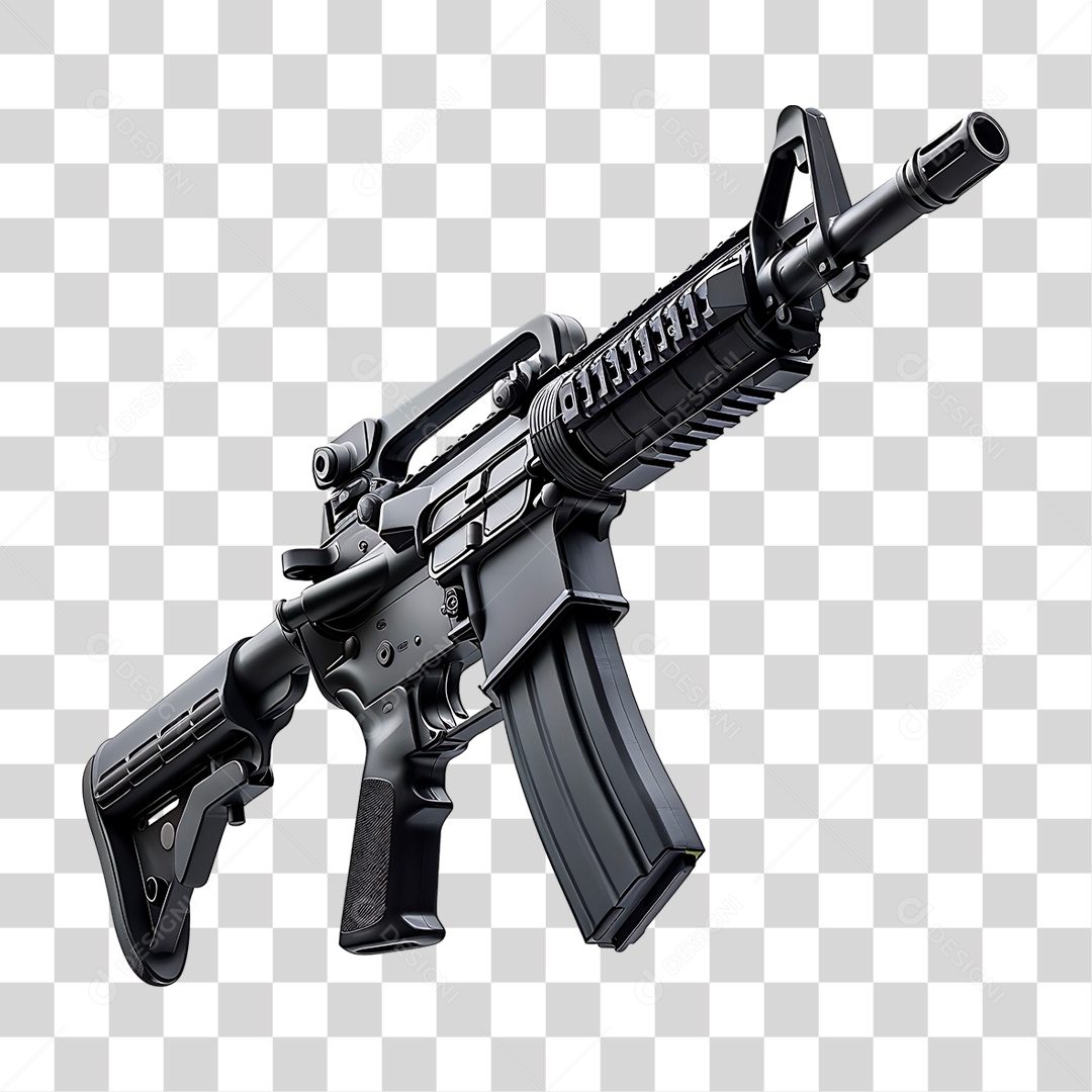 Arma M4 PNG Transparente