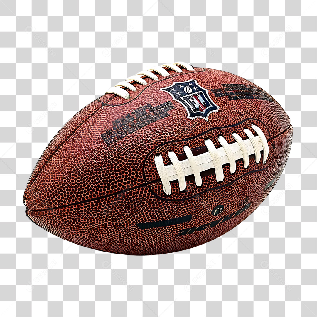 Bola de Futebol Americano PNG Transparente