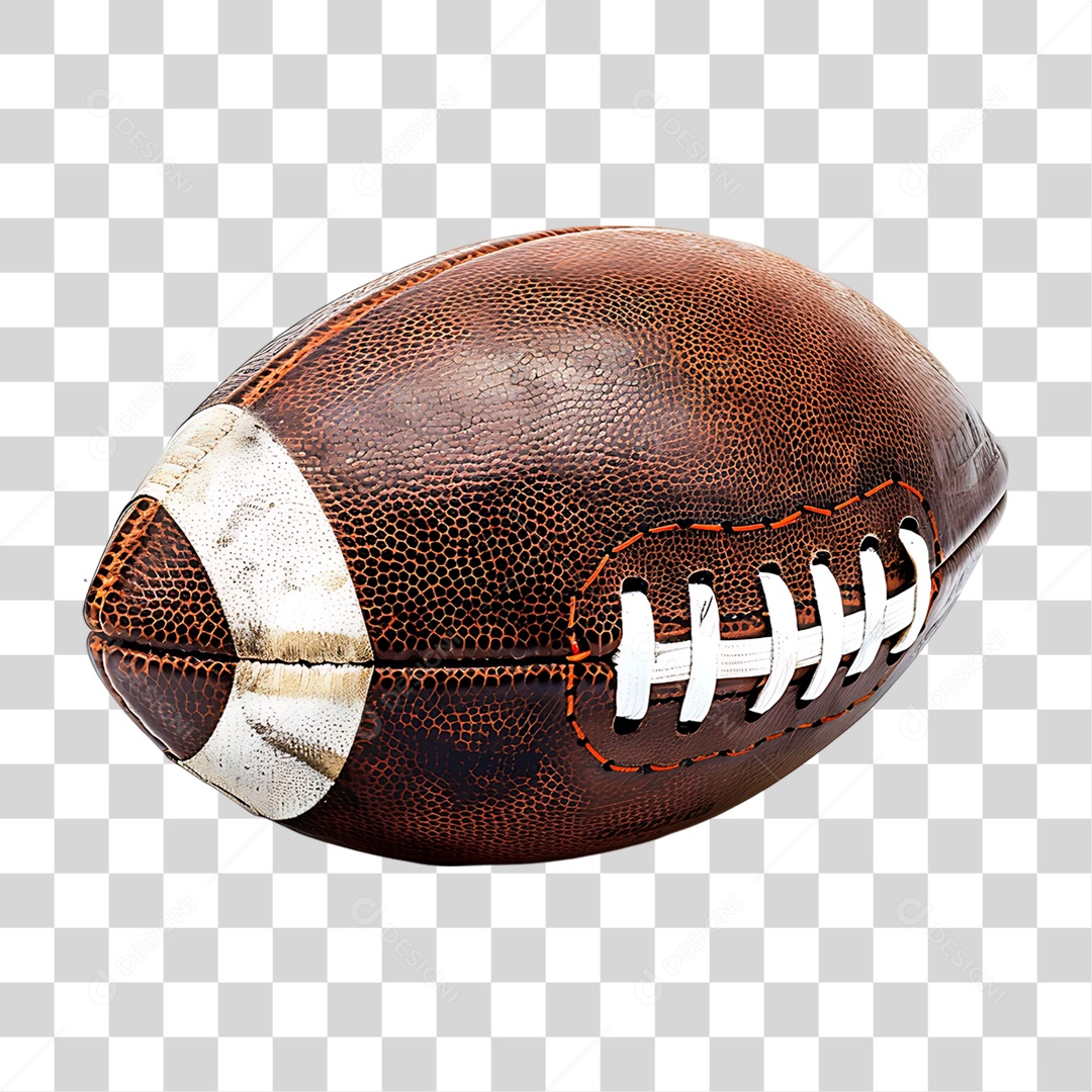 Bola de Futebol Americano PNG Transparente
