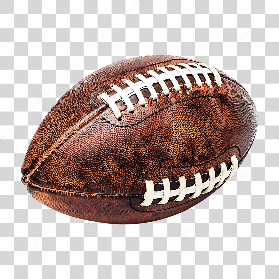 Bola de Futebol Americano PNG Transparente