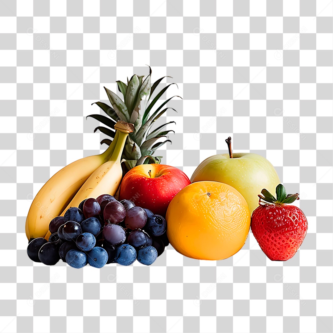 Frutas Frescas PNG Transparente