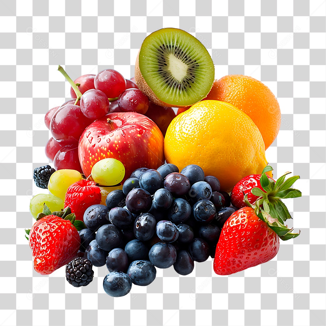 Frutas Frescas PNG Transparente