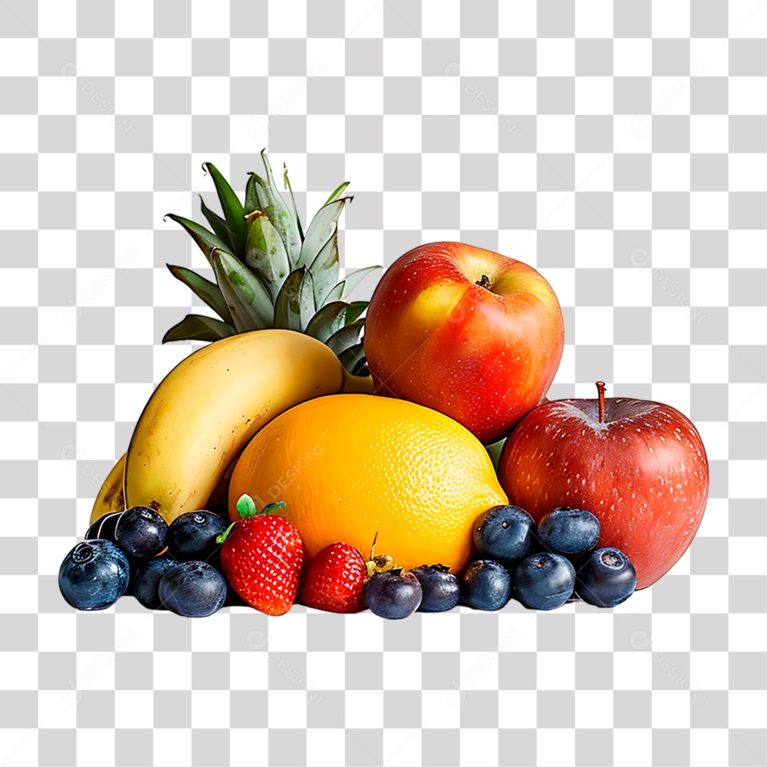 Frutas Frescas PNG Transparente