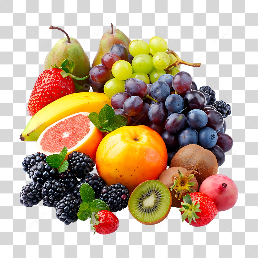 Frutas Frescas PNG Transparente