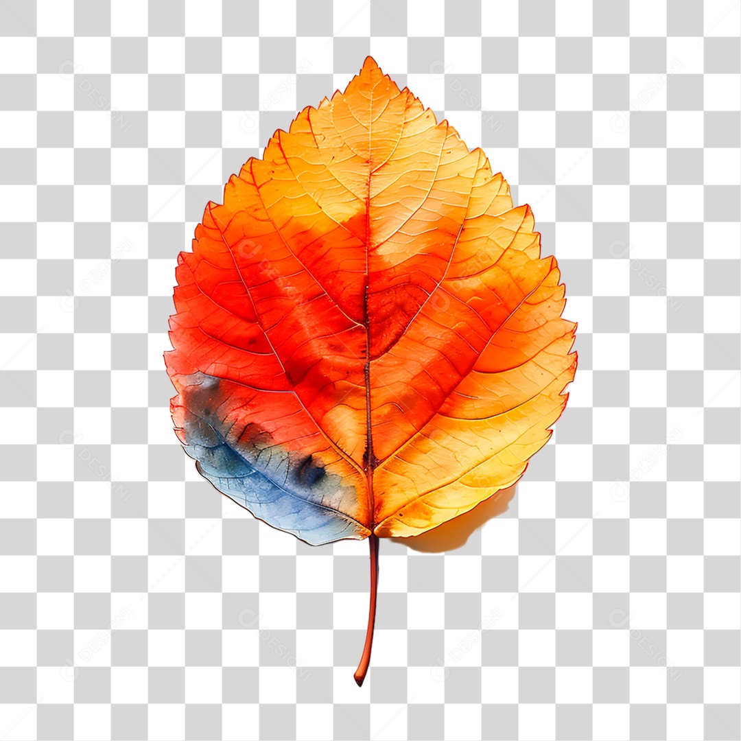 Folha Seca PNG Transparente