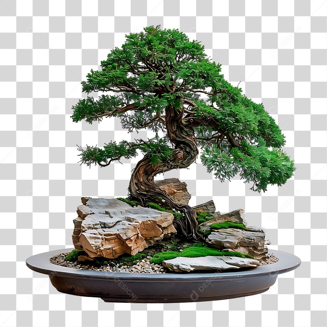 Bonsai Planta PNG Transparente