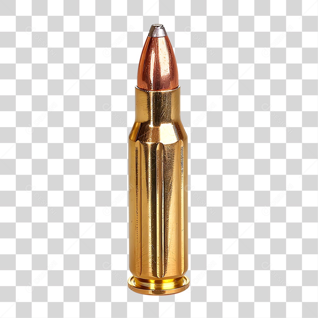 Munição Dourada PNG Transparente