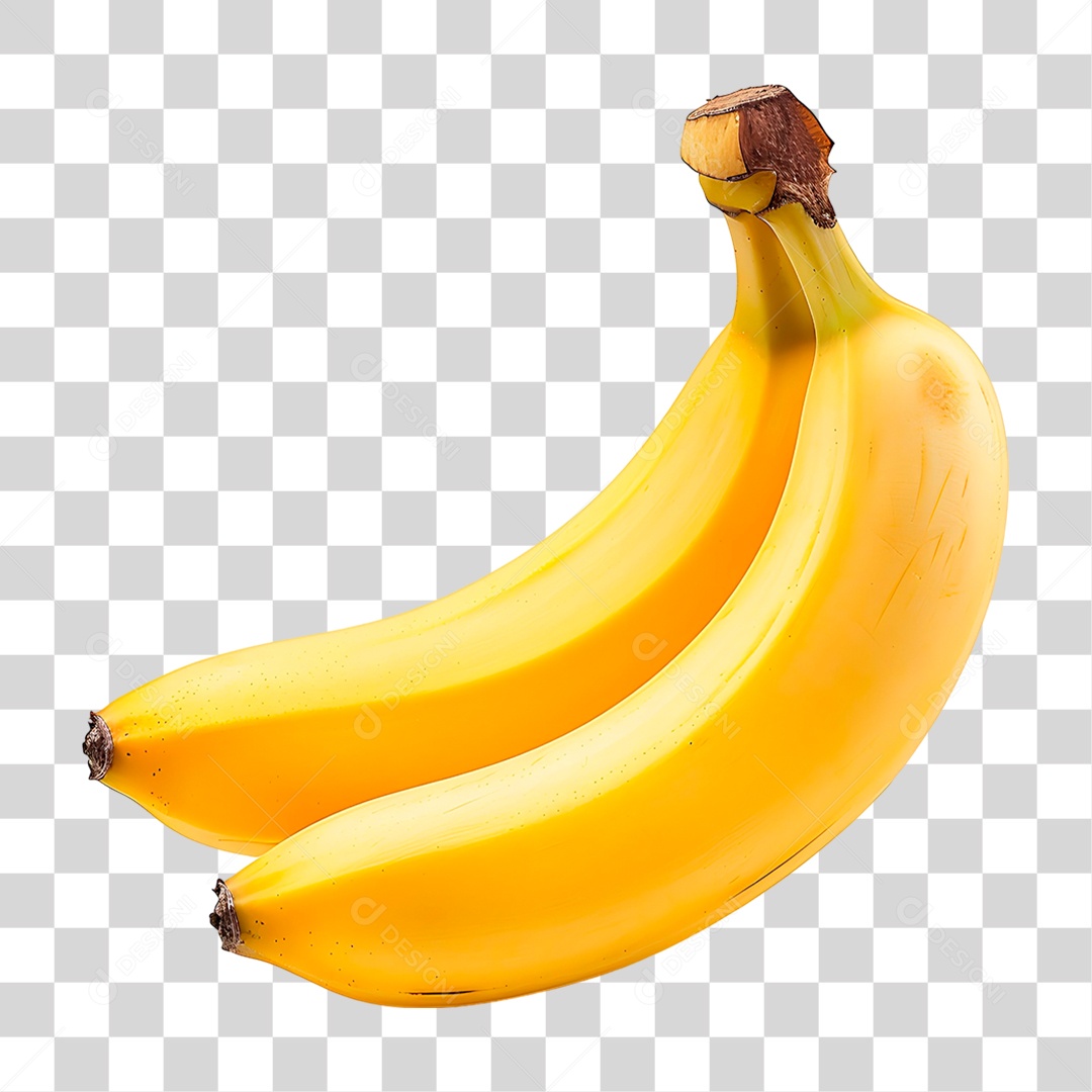 Penca de Bananas PNG Transparente
