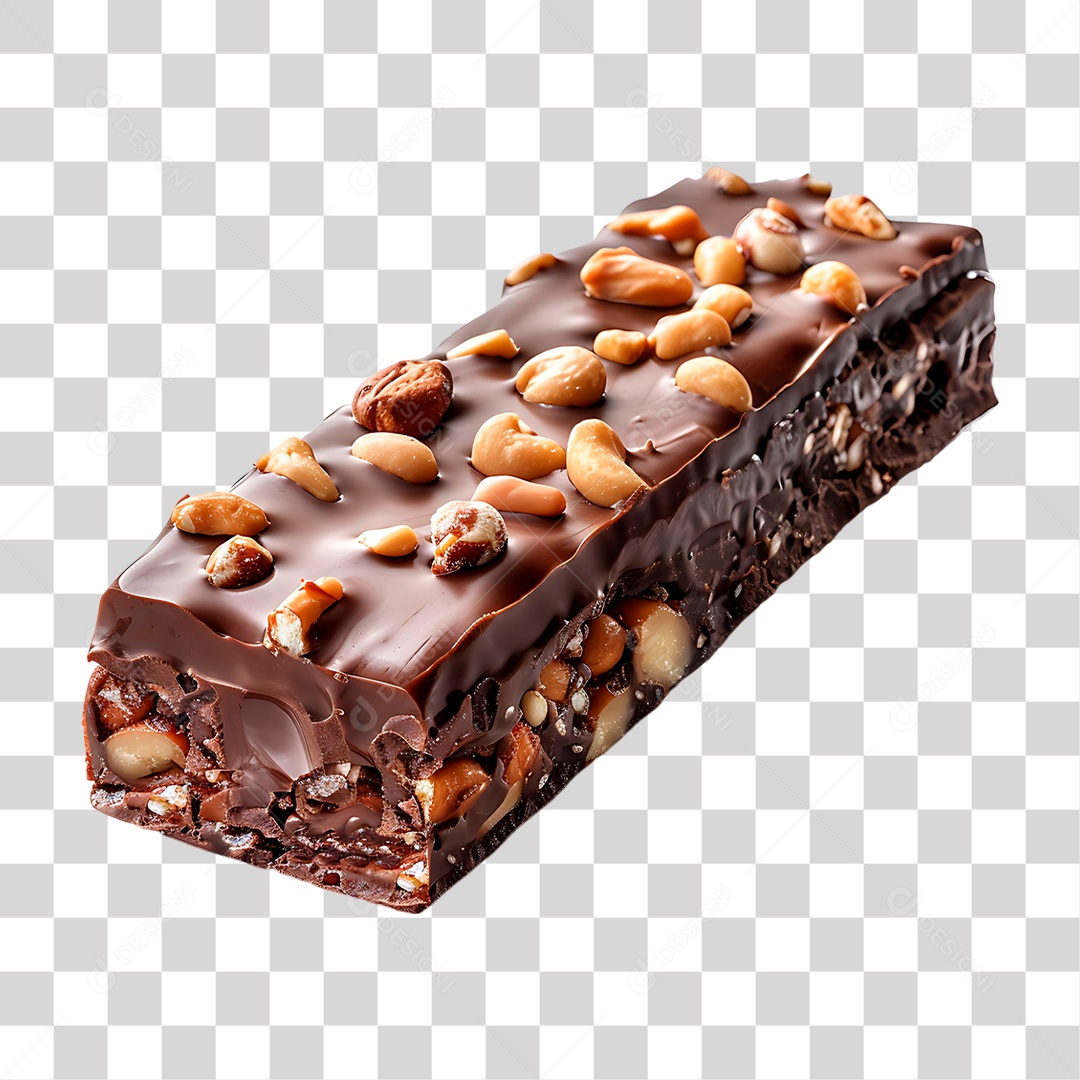 Barra de Chocolate PNG Transparente