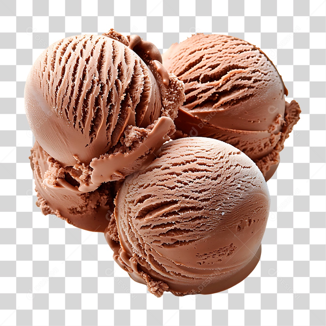 Tigela de Sorvete PNG Transparente