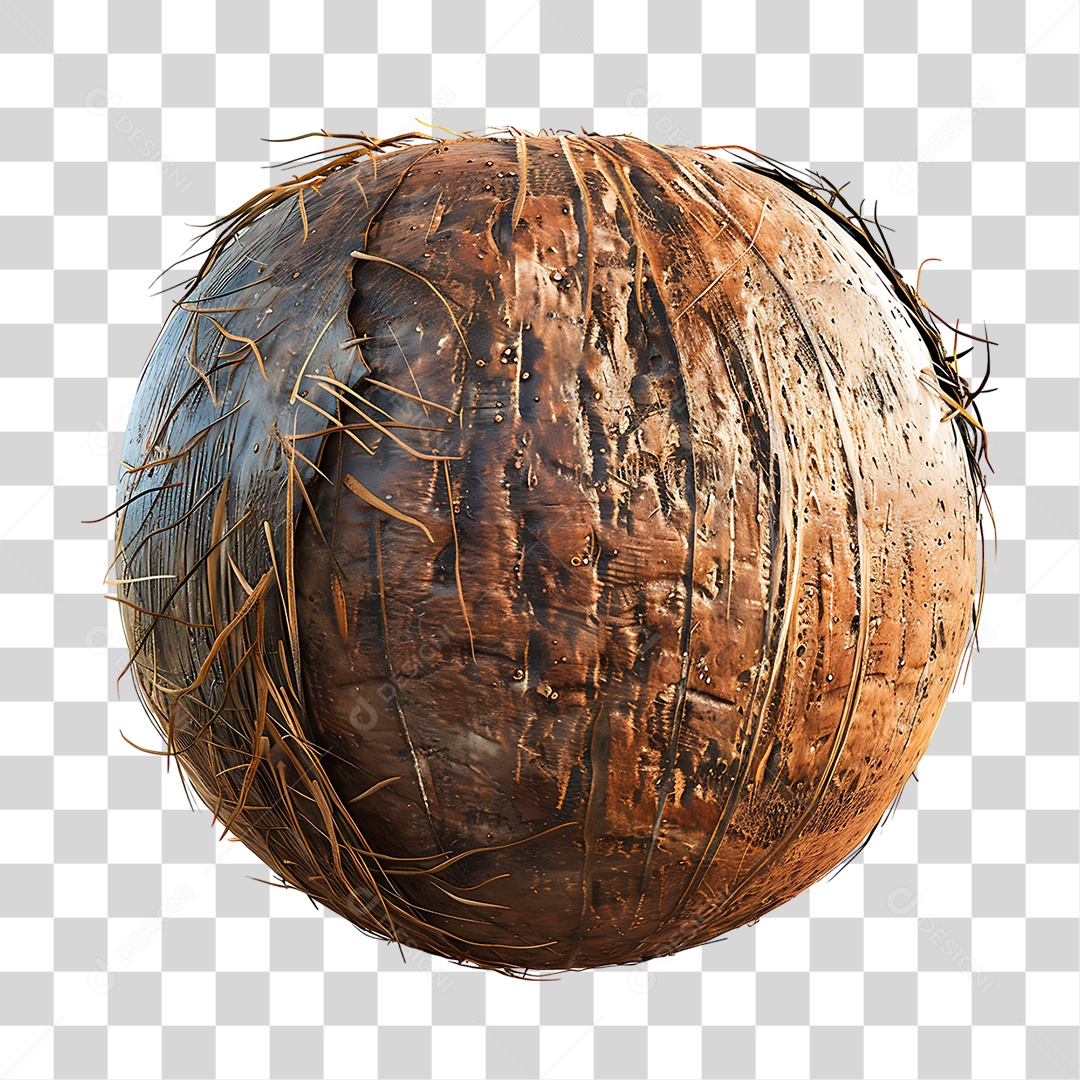 Coco Seco PNG Transparente