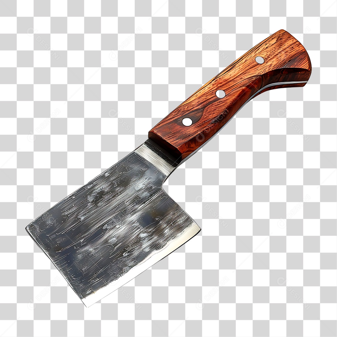 Cutelo de Corta Carne PNG Transparente