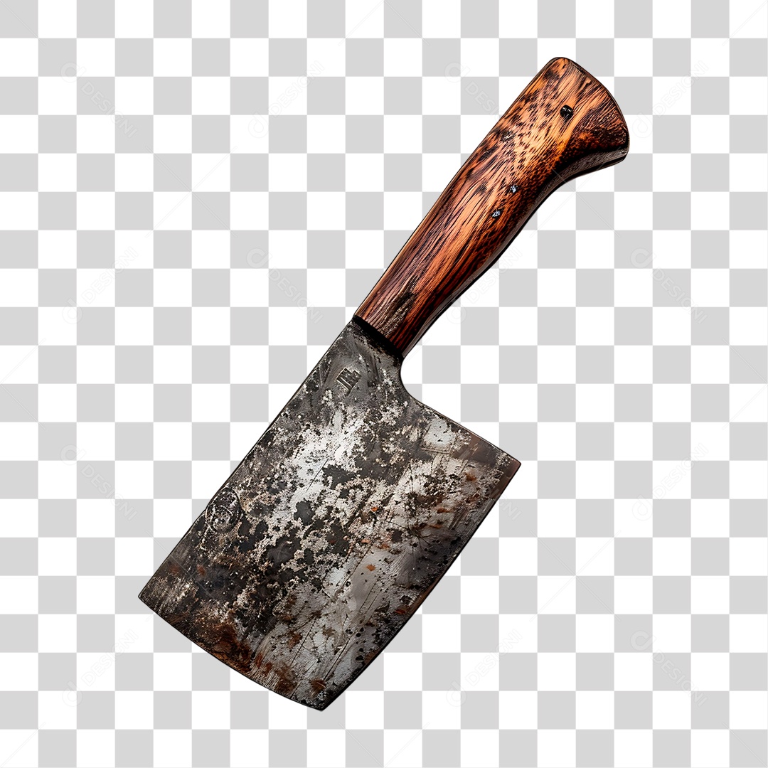 Cutelo de Corta Carne PNG Transparente