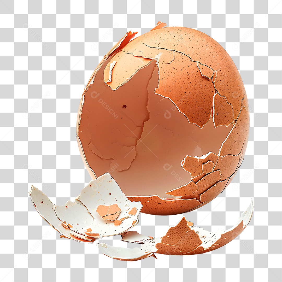 Casca de Ovo PNG Transparente