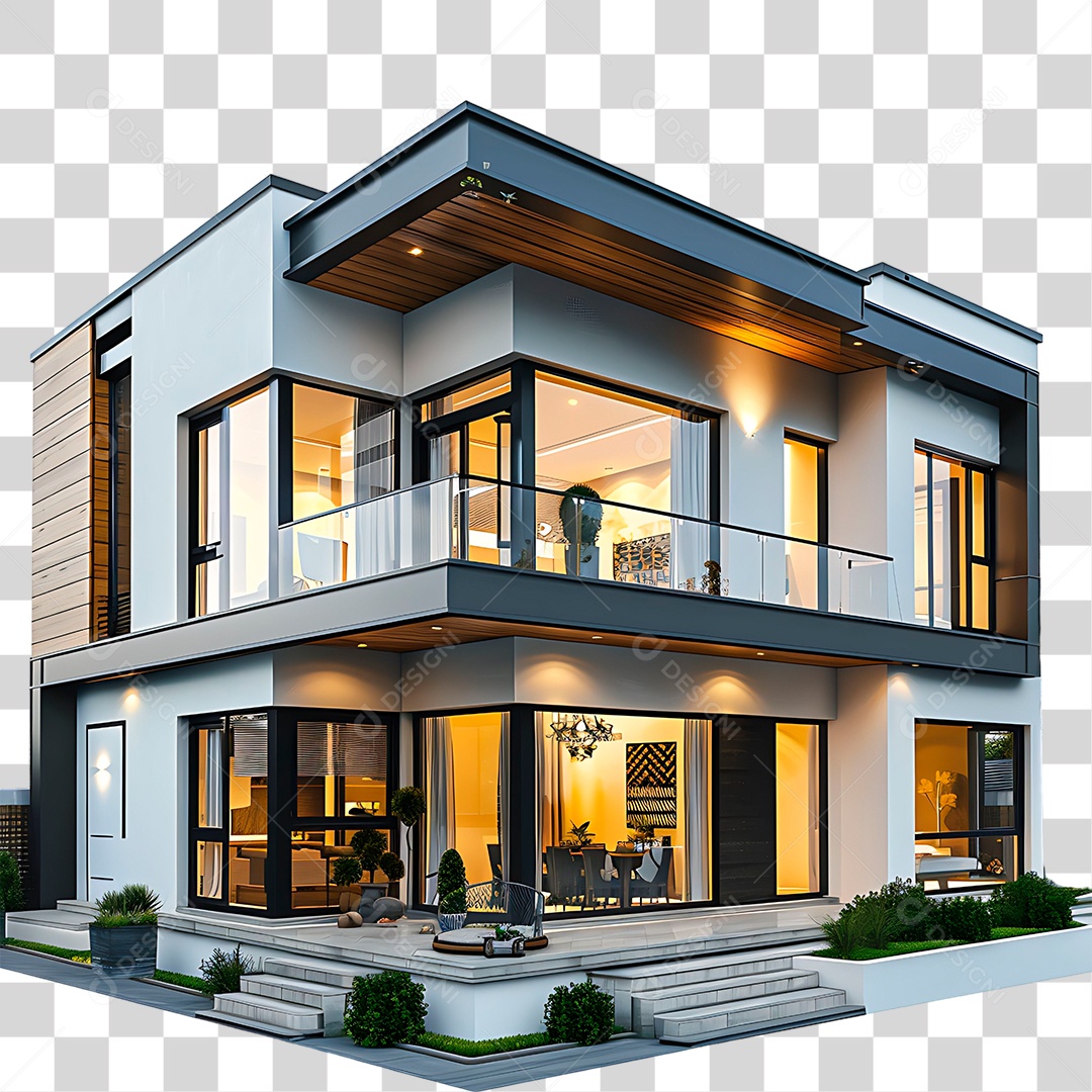 Mansão Luxuosa PNG Transparente