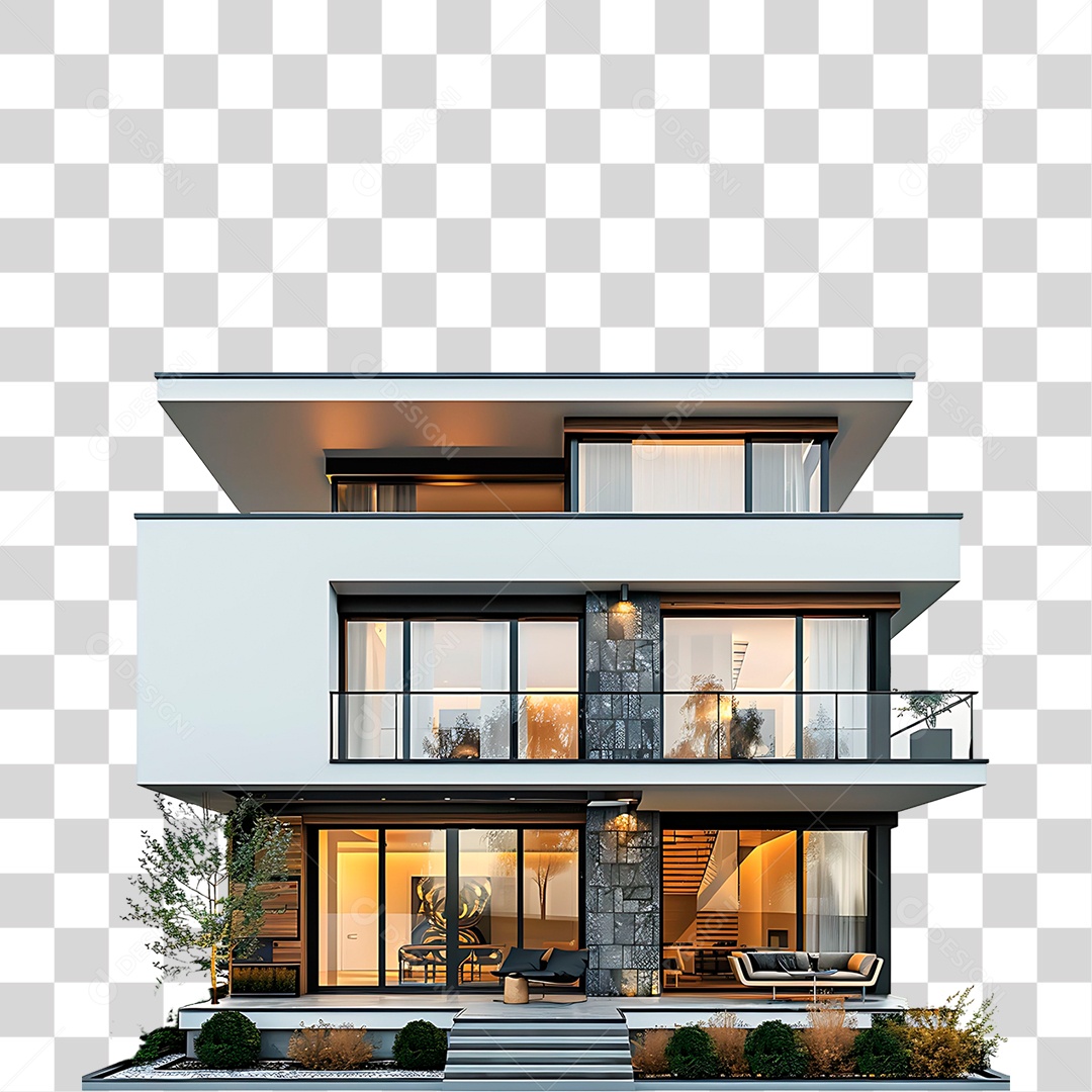 Mansão de Luxo PNG Transparente