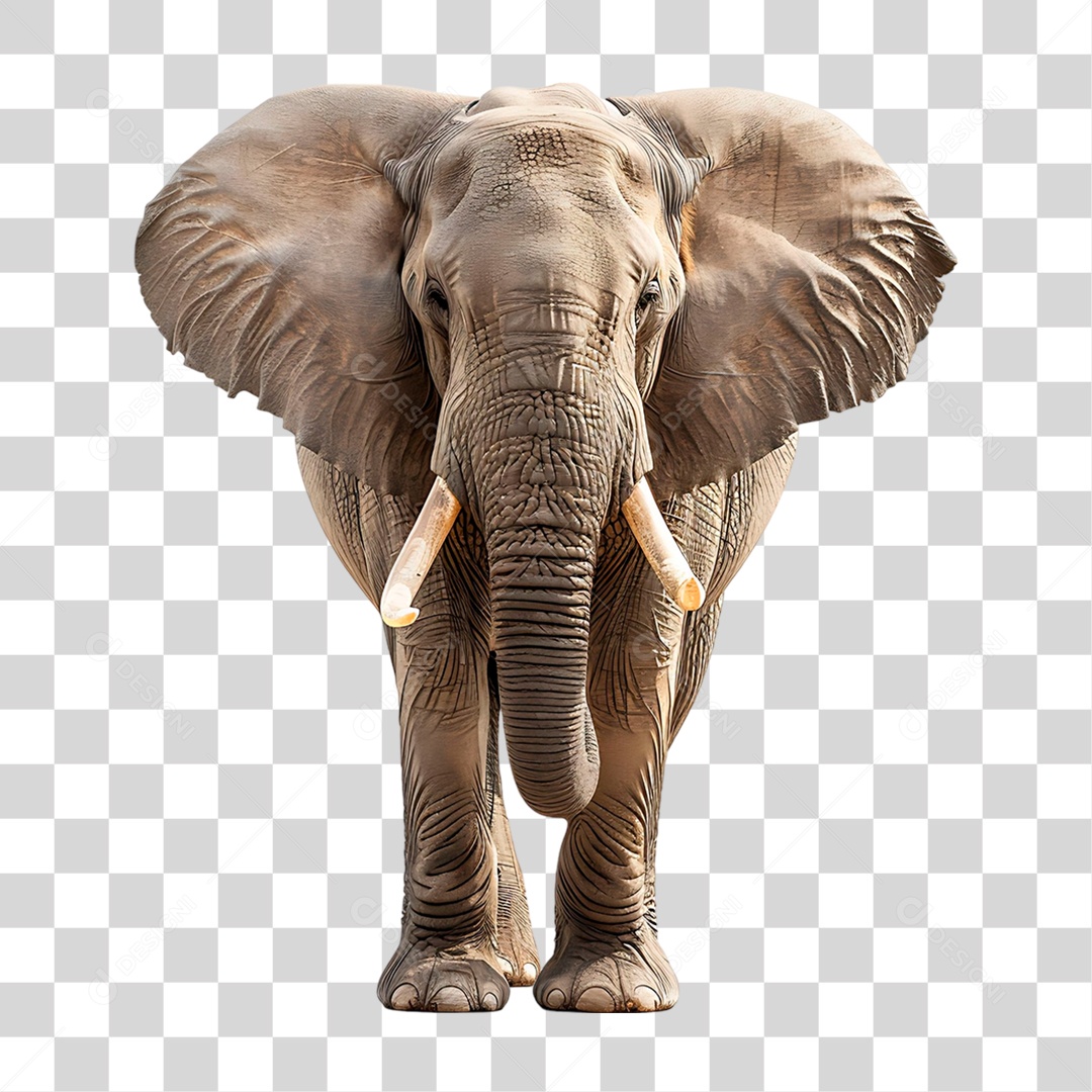 Elefante Indiano PNG Transparente