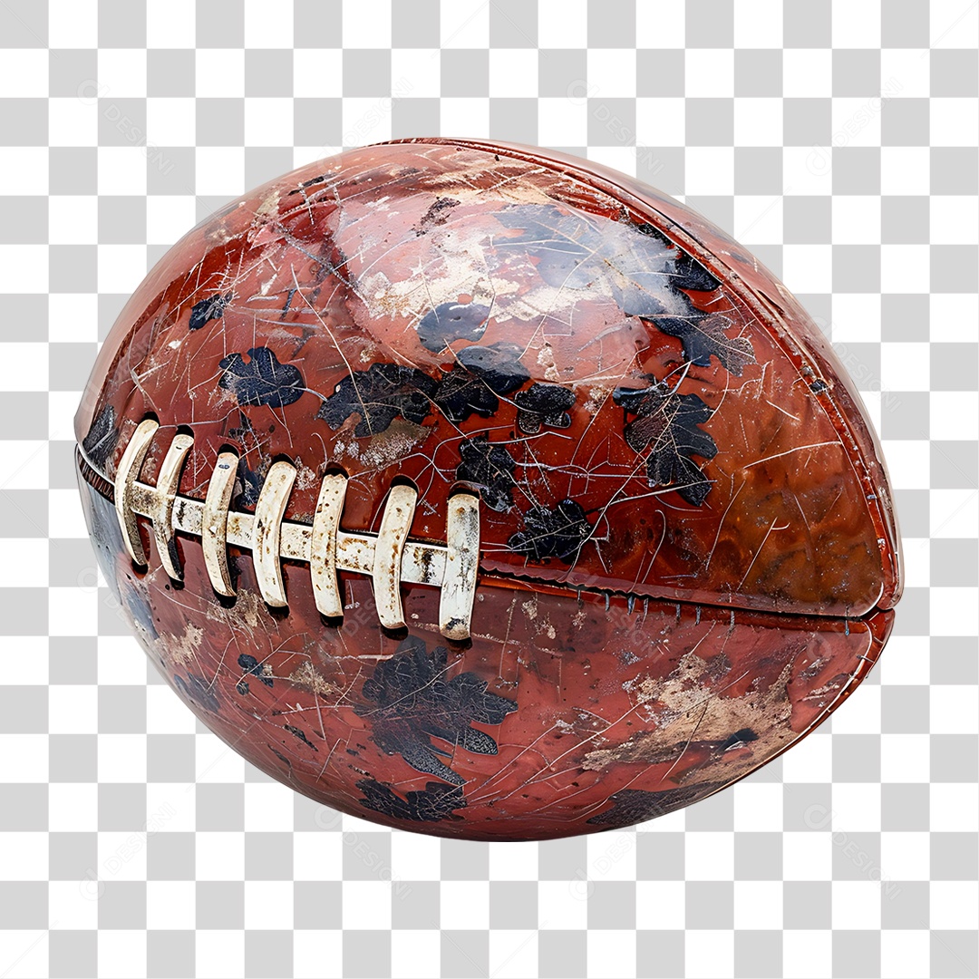 Bola de Futebol Americano PNG Transparente
