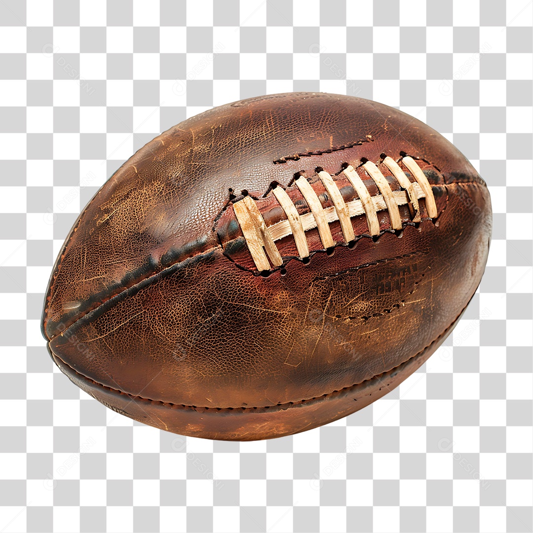 Bola de Futebol Americano PNG Transparente