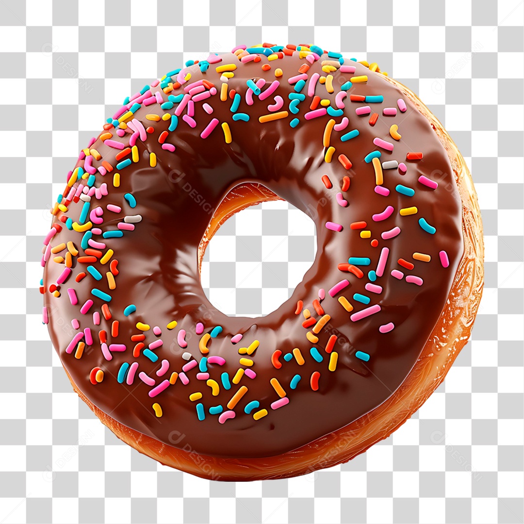 Rosca de Chocolate PNG Transparente