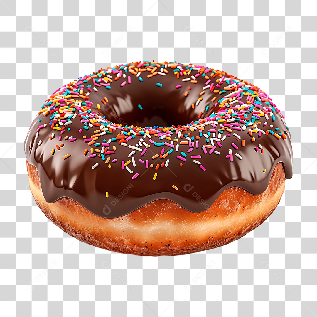 Rosca de Chocolate PNG Transparente