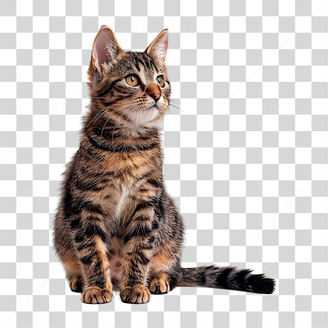 Gato de Raça PNG Transparente