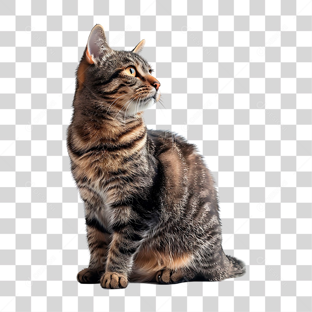 Gato de Raça PNG Transparente