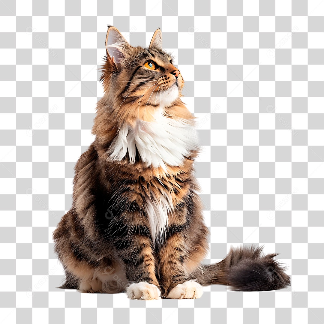 Gato de Raça PNG Transparente