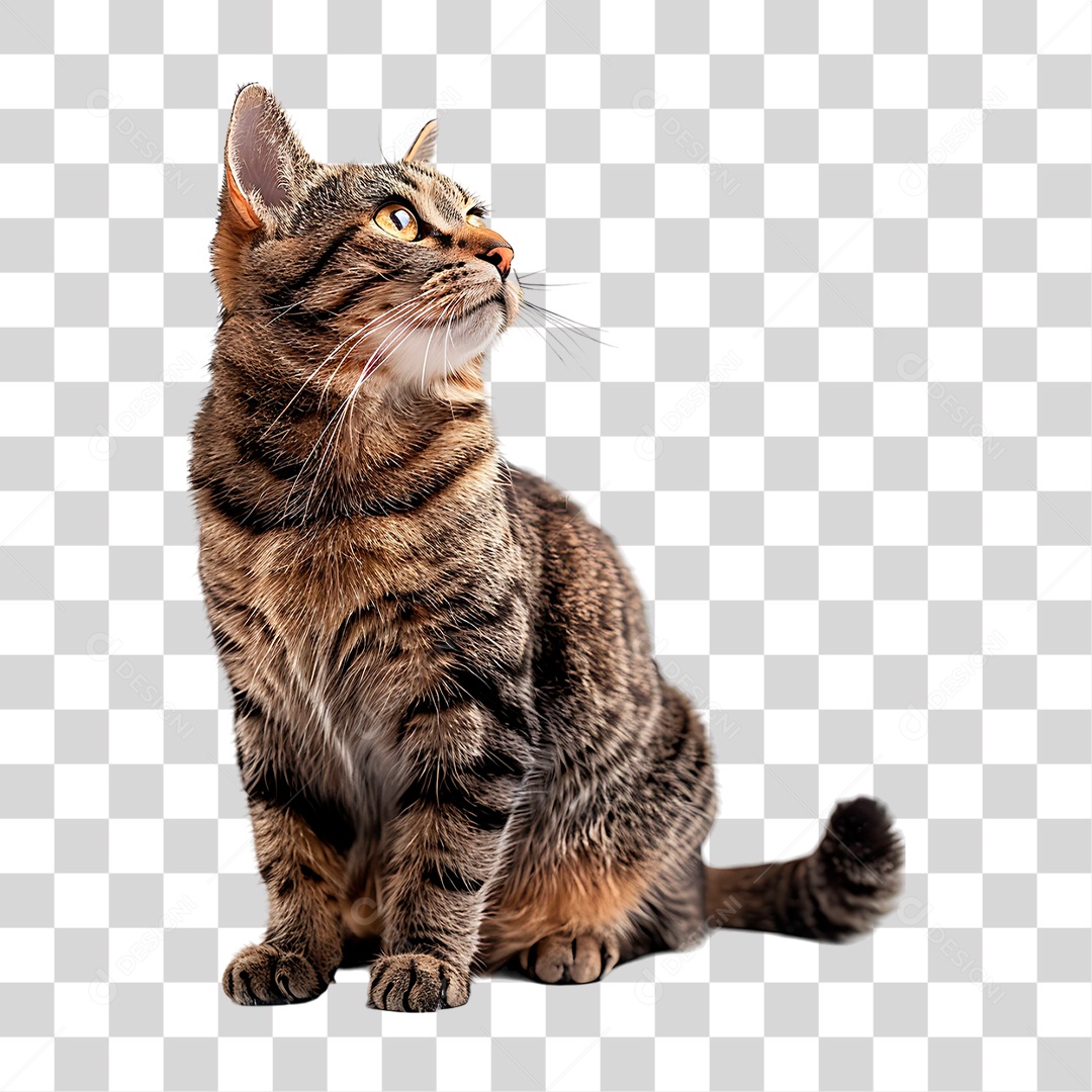 Gato de Raça PNG Transparente