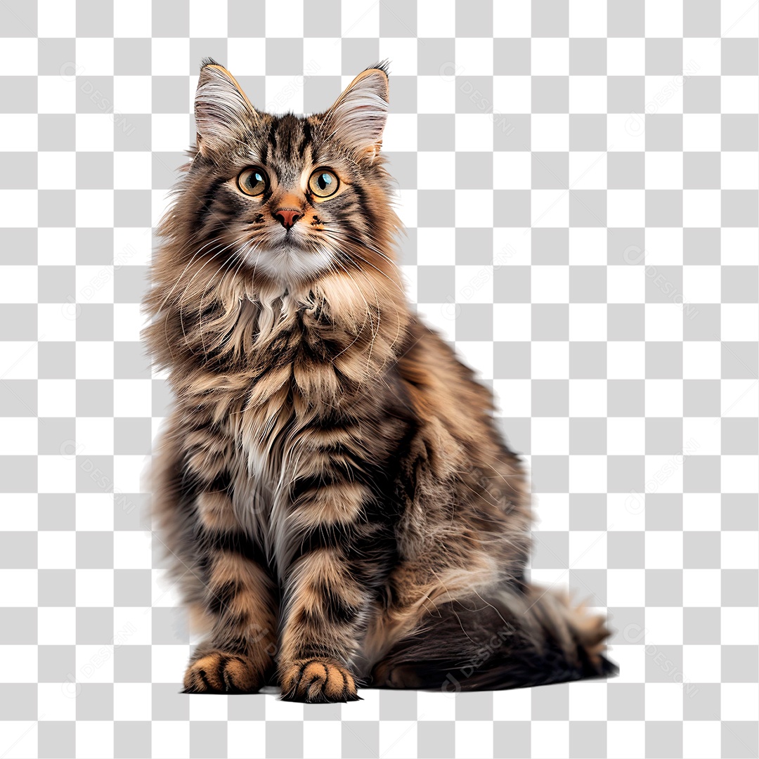 Gato de Raça PNG Transparente