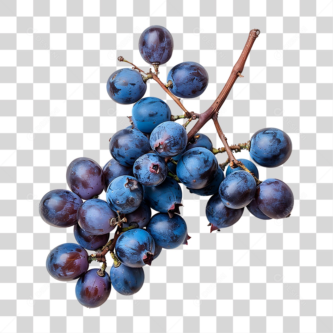 Frutas Mirtilos PNG Transparente