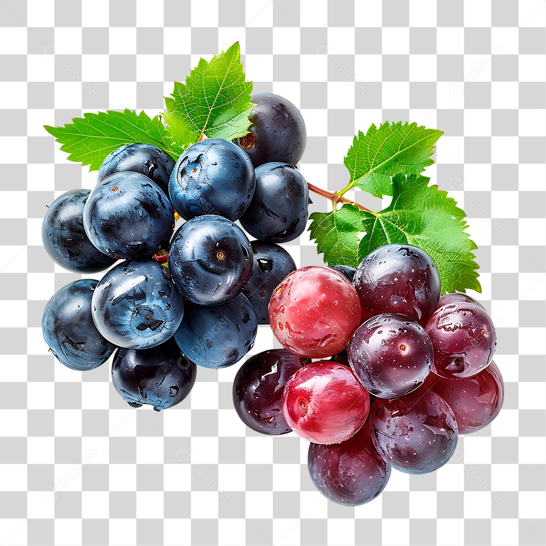 Frutas Mirtilos PNG Transparente