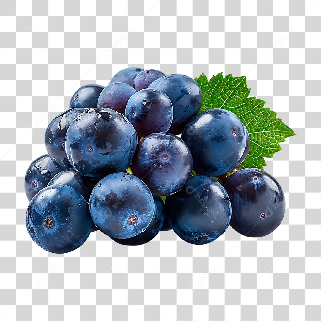 Frutas Mirtilos PNG Transparente