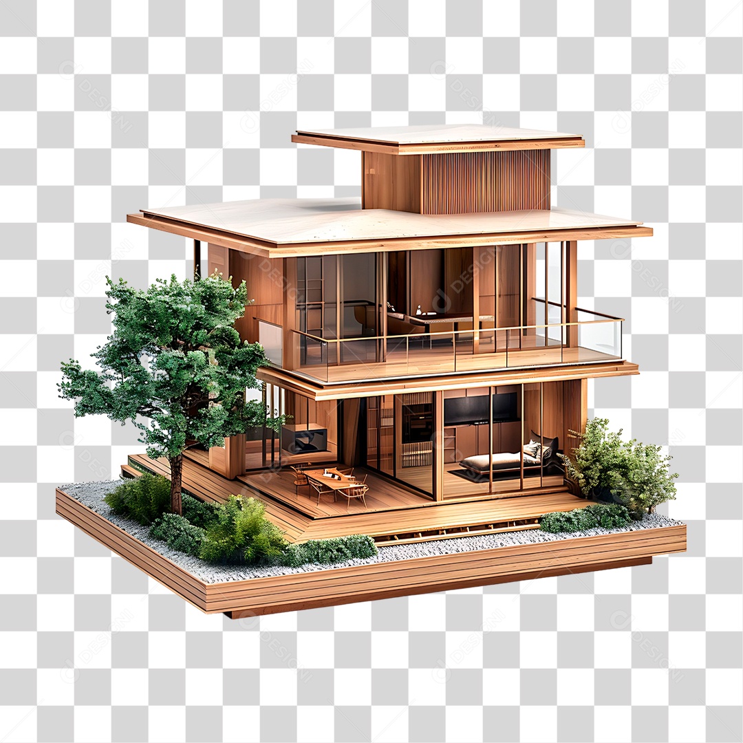 Casa Luxuosa PNG Transparente