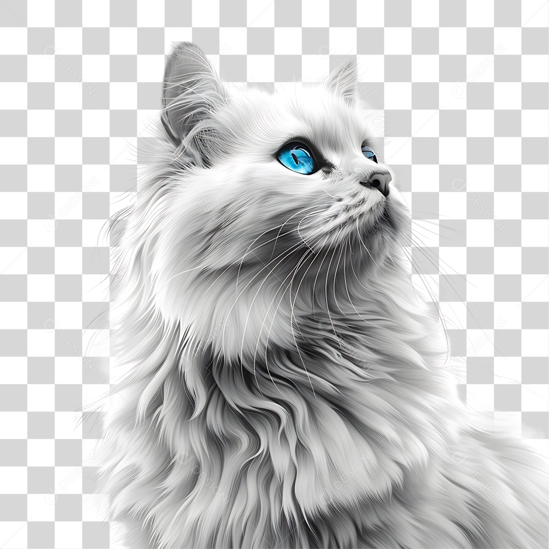 Gato de Raça PNG Transparente