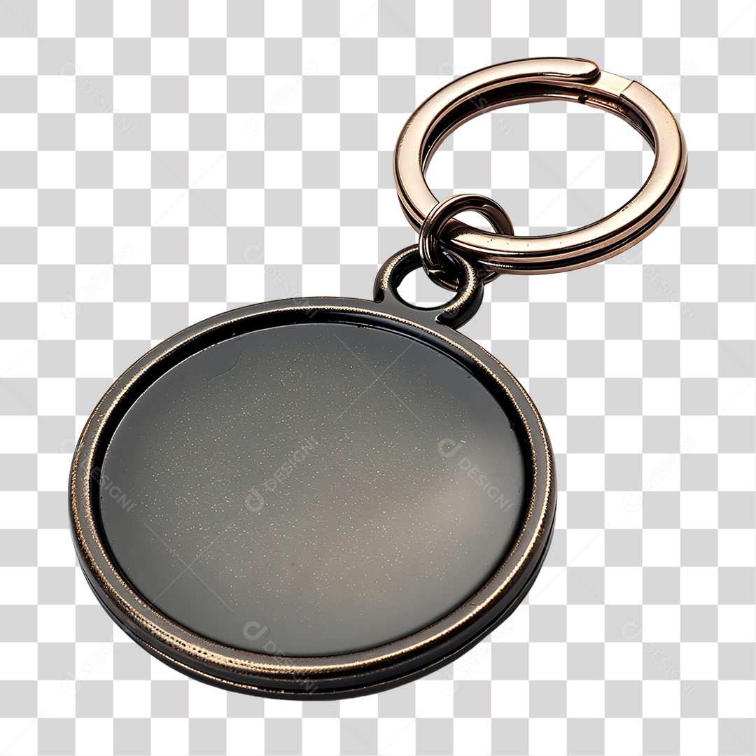 Chaveiro Metálico PNG Transparente