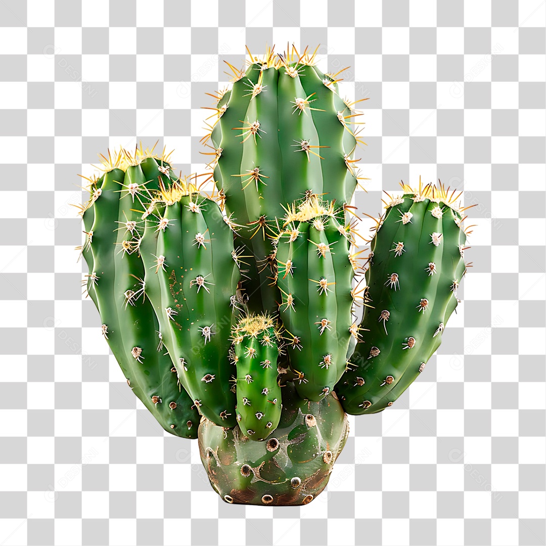 Moita de Cacto PNG Transparente