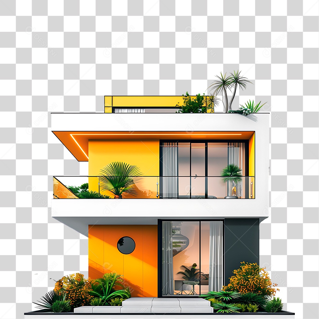 Casa Luxuosa PNG Transparente