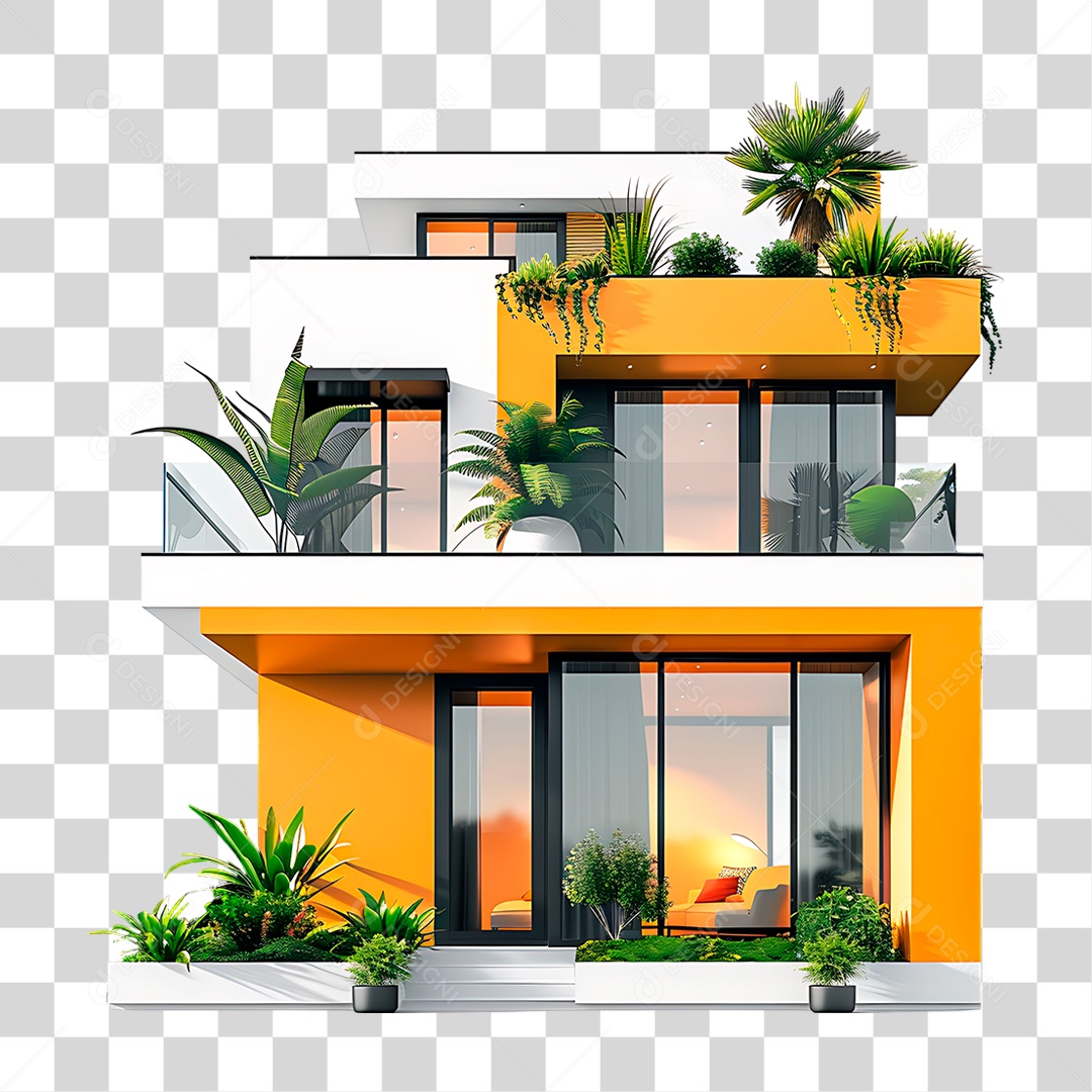 Casa Luxuosa PNG Transparente