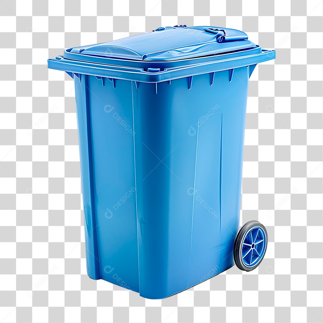 Lixeira de Rodas PNG Transparente