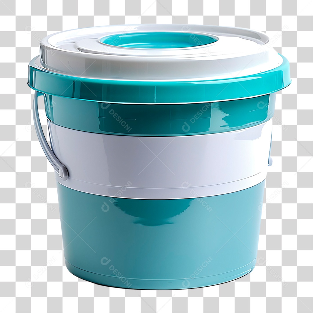 Balde de Plástico PNG Transparente